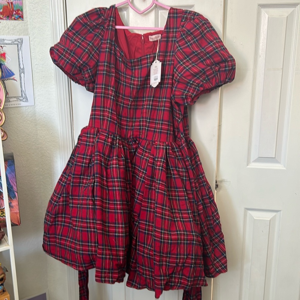 Ivy City Co Plaid Dress - 22W